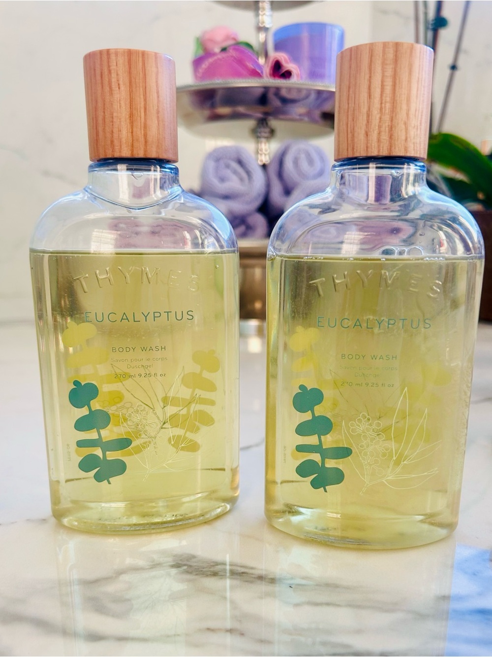 Thymes Eucalyptus Body Wash — Set of 2 🌱Refreshing clean scent
